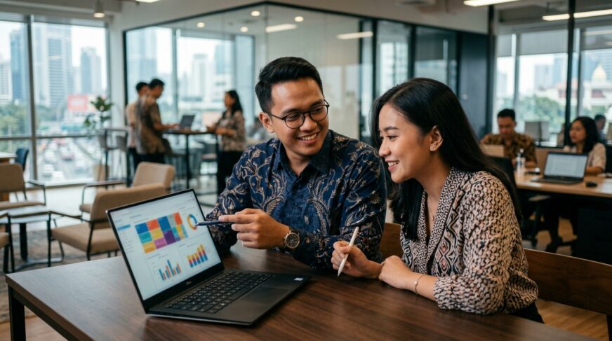 Triks, agar dashboard terlihat professional dan penuh insight